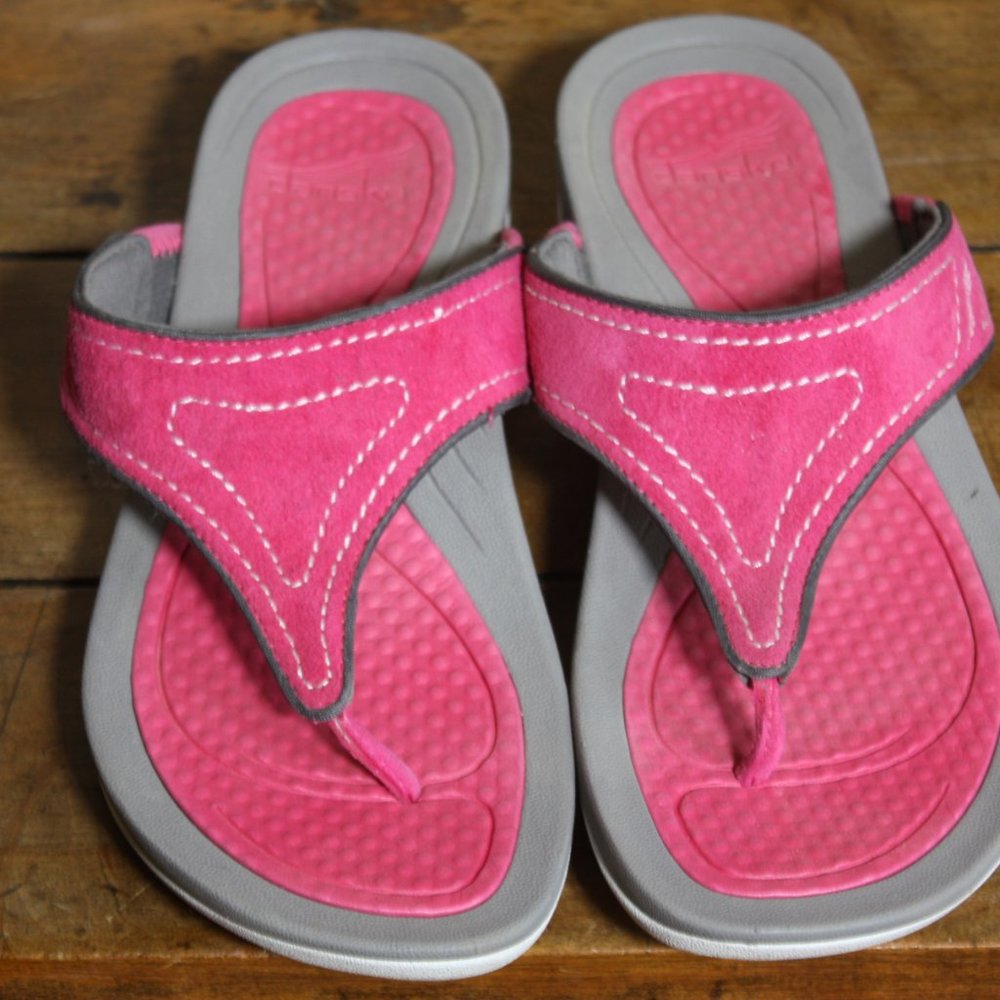 Dansko sandal pink suede - Picture 5 of 5